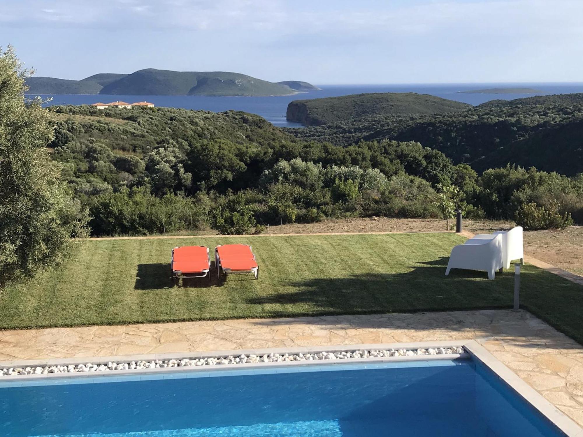 Luxurious Villa In Peloponnese With Swimming Pool Kamária المظهر الخارجي الصورة