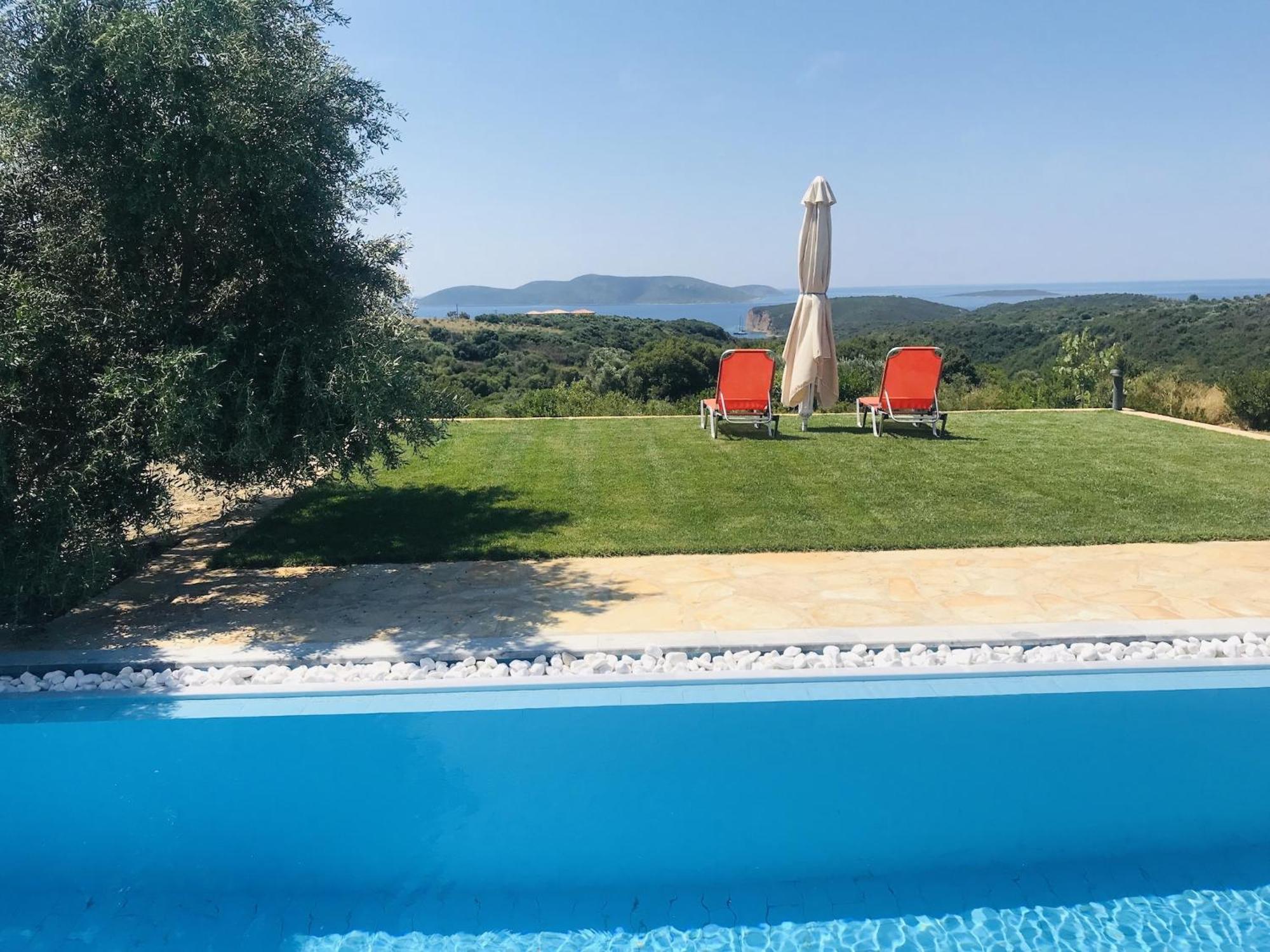 Luxurious Villa In Peloponnese With Swimming Pool Kamária المظهر الخارجي الصورة