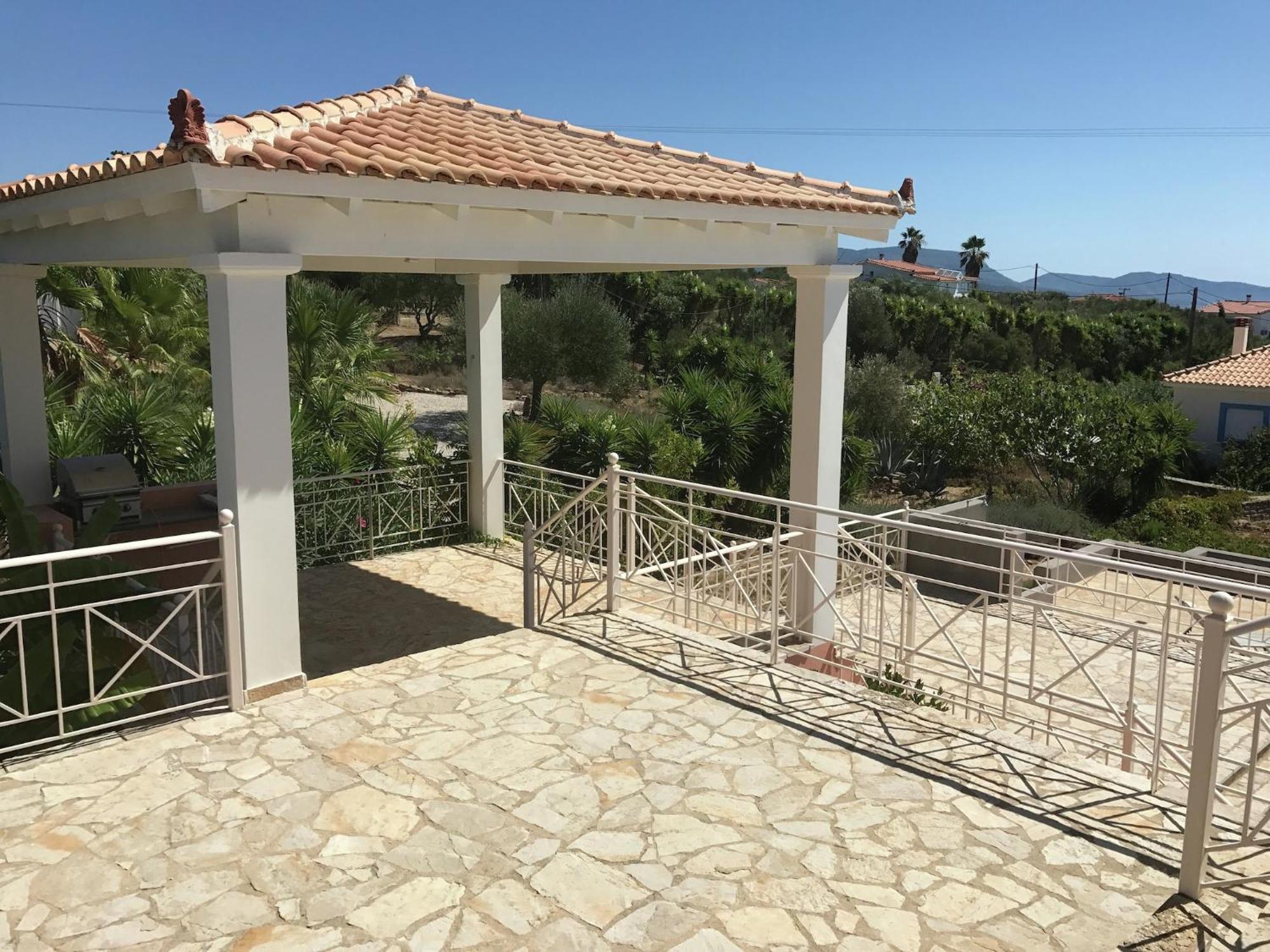 Luxurious Villa In Peloponnese With Swimming Pool Kamária المظهر الخارجي الصورة